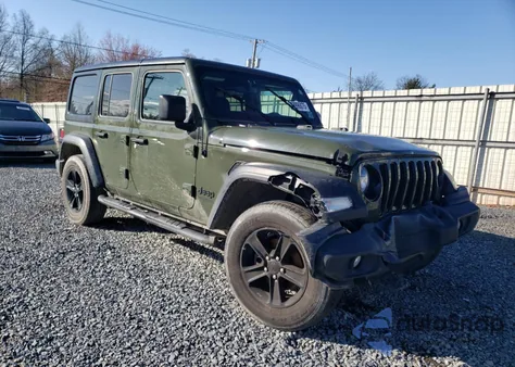 2021 Jeep Wrangler Unlimited Sport z USA, uszkodzony, nr VIN 1C4HJXDN3MW776222